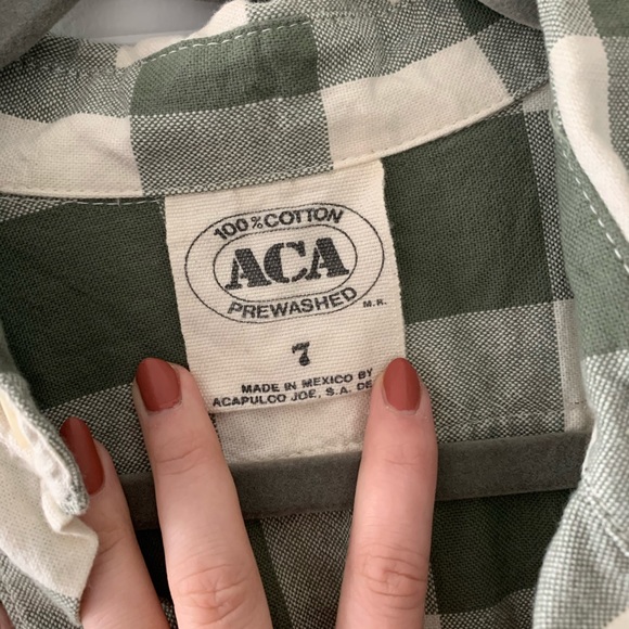 Plaid button down - Picture 2 of 4